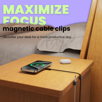 SnapCable Magnetic Clips